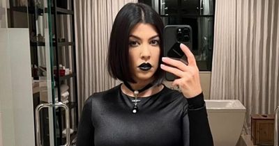 Kourtney Kardashian transforms her $9million mansion into 'horror house' for Halloween