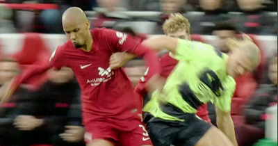'Robbed' Man City fans react as Phil Foden denied by VAR after Erling Haaland foul vs Liverpool