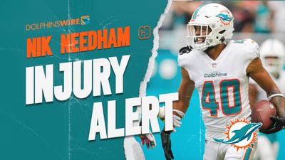 Dolphins CB Nik Needham carted off vs. Vikings