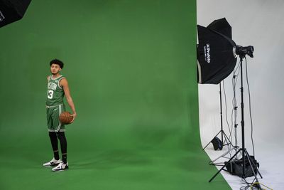 Newest Boston Celtics forward Justin Jackson talks about making the team