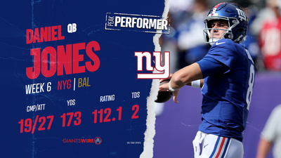 Giants vs. Ravens Player of the Game: Daniel Jones