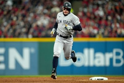 Yankees beat Guardians to level MLB playoff series