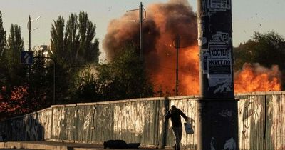 Multiple explosions hit central Kyiv as Ukraine is targeted by Russian kamikaze drones