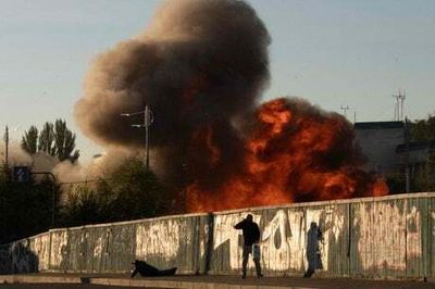 Kyiv: Multiple explosions in Ukraine capital in ‘Russian strikes using kamikaze drones’