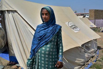 Pregnant women struggle to find care after Pakistan's floods