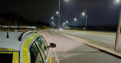 Drivers told to 'go to Donington Park' as dangerous car meet on M1 dispersed