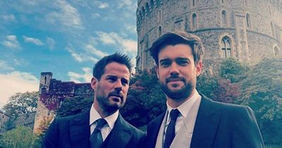 Jamie Redknapp's son side-eyes Jack Whitehall in hilarious snap as pals watch football