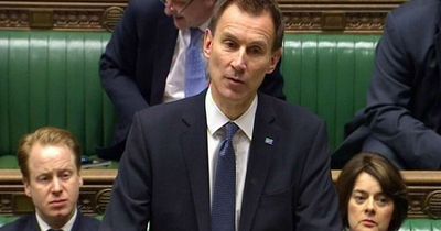 What time is Jeremy Hunt's announcement today and what will he say?