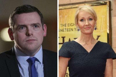 Douglas Ross backs JK Rowling in row over trans rights