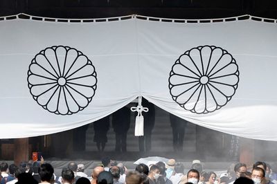 Japan’s Kishida sends offering to a controversial war shrine