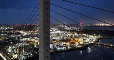 Huge traffic delays as Just Stop Oil protesters climb Queen Elizabeth II Bridge