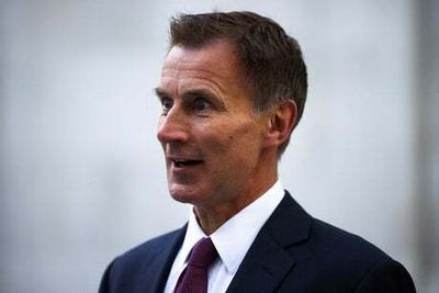 What time is Jeremy Hunt’s statement and what is he expected to announce?