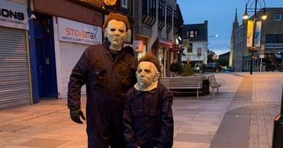 Michael Myers look alike scares locals witless at West Lothian screening of new Halloween movie