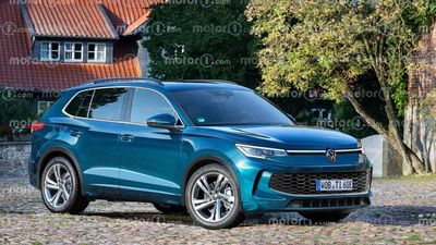 2024 VW Tiguan Exclusive Renderings Preview SUV's Full Redesign