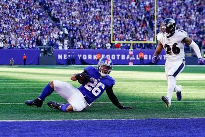 Saquon Barkley sacrificed self, fantasy owners for Giants win