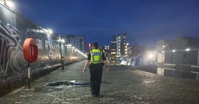 Edinburgh cyclists pushed into canal as police hunt mystery attacker