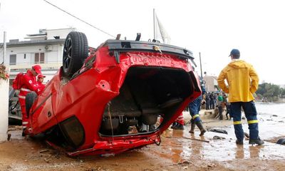 Weather tracker: deadly rainstorm hits Crete