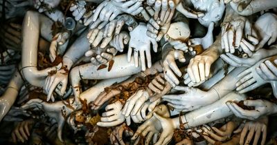 Graveyard of 15,000 mannequins is one of Britain's creepiest attractions this Halloween
