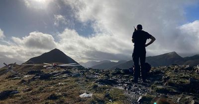 Hiker airlifted to hospital after suffering serious leg injury on Scots mountain