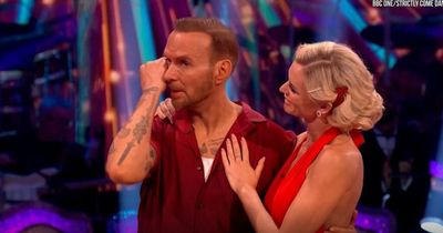 Tears on BBC's Strictly Come Dancing for Matt Goss as fans blame trousers for exit