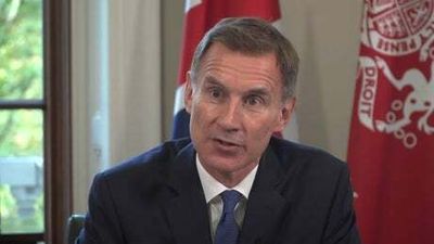 Watch: Jeremy Hunt rips up mini-budget plans on tax and energy