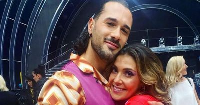 Strictly's Kym Marsh cuddles up to Graziano Di Prima as they speak out on 'heartbreaking' dance-off
