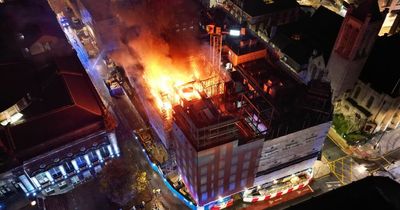 Police confirm huge Cookridge Street Leeds city centre fire being treated as arson