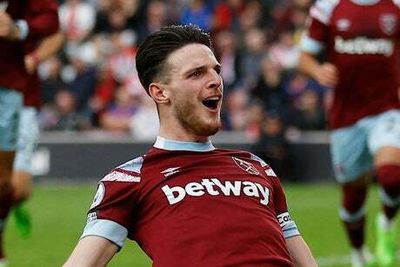 Declan Rice lives up to West Ham promise in exciting new approach as long Premier League goal drought ends