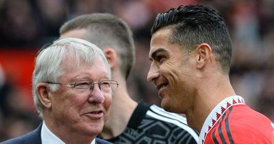 Cristiano Ronaldo sends message to Sir Alex Ferguson after emotional Man Utd reunion