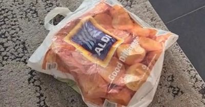 Mum in stitches as fake tan fail leaves her with Aldi logo imprinted on her backside