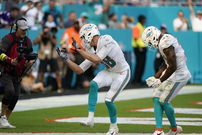 Mike Gesicki promises he’s done doing The Griddy dance, which is the saddest news