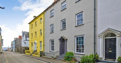 The beautiful Tenby townhouse that comes with building potential at the bottom of the garden