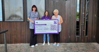 Bumper cheque presented to sick kids' charity from Lanarkshire pub music festival