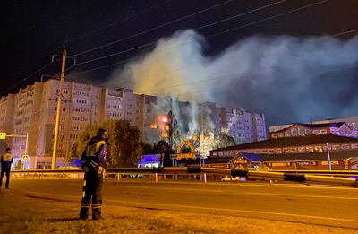 Deaths after fighter jet crashes into Russian building in Yeysk