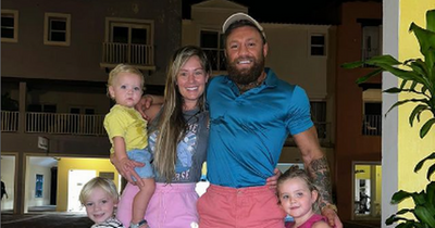 Conor McGregor sends Dee Devlin romantic message after sharing family snap