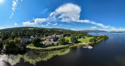 Stunning drone footage shows Loch Lomond and Cameron House Hotel from rarely-seen angle