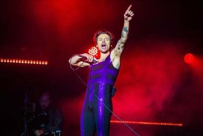 Harry Styles gets hit where it hurts by over-enthusiastic fan on tour