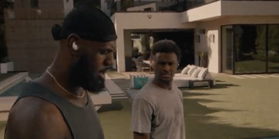 Bronny James debuted his Beats by Dre NIL deal in an awesome commercial with LeBron