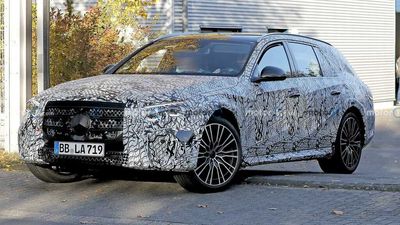 2024 Mercedes-Benz E-Class Estate Spied Up Close In Sharp Detail