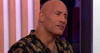 'Like a fever dream': Fans stunned as The Rock appears on BBC The One Show and they're distracted by missing item of clothing