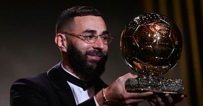 Full Ballon d'Or rankings as Karim Benzema beats Sadio Mane to 2022 award