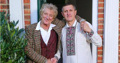 Sir Rod Stewart opens up on housing terrified family fleeing Putin's invasion