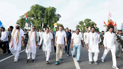 Rahul Gandhi's Bharat Jodo Yatra enters Andhra Pradesh