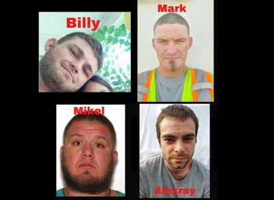 Four missing Oklahoma men found dismembered in river, police say