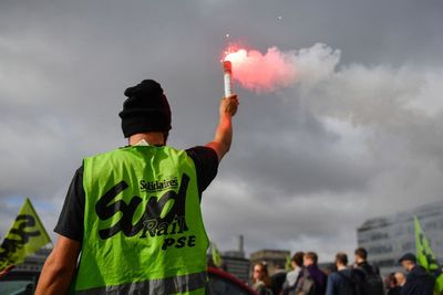 School and trains affected as national strike begins in France