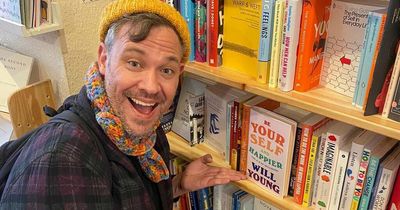 Will Young spotted in Edinburgh bookstore as Pop Idol singer unwinds after show