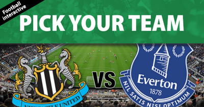 Select your Newcastle United XI to face Everton at St James' Park