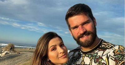 LFC Alisson Becker's wife sends gushing message after goalkeeper's special achievement