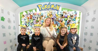Paris Fury among first mums to try new Pokémon treasure trail at the Trafford Centre