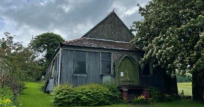 Abandoned Greater Manchester 'iron church' goes up for auction for £25k just in time for Halloween